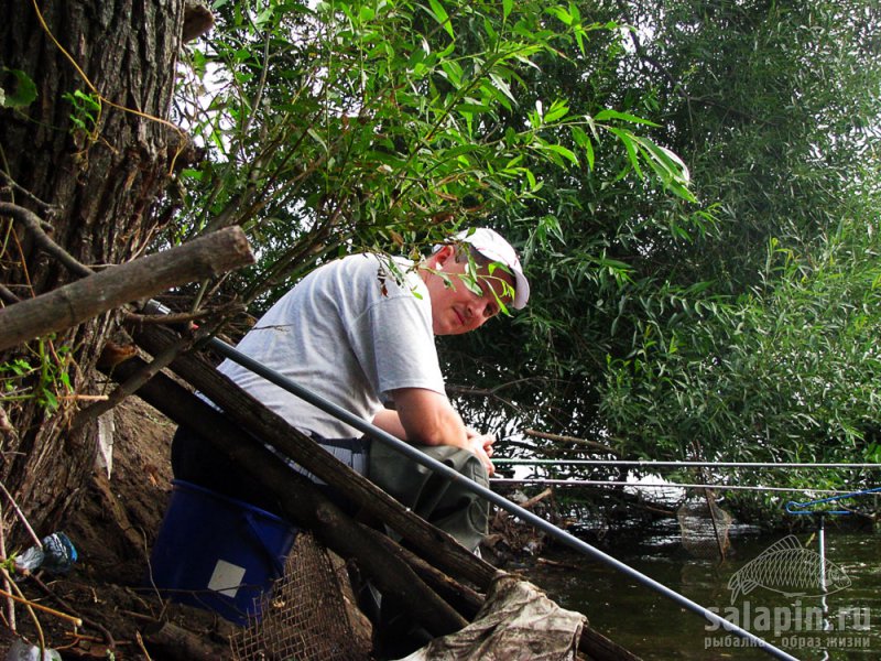 На карасевом водоеме только фидер способен подстраховать рыболова при поимке карпа