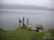 Озеро в с.Зашкив, где строится чайка.