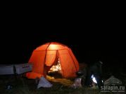 Наш лагерь в ночи