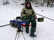 Фидерная ловля активная, и зима в этом плане не исключение