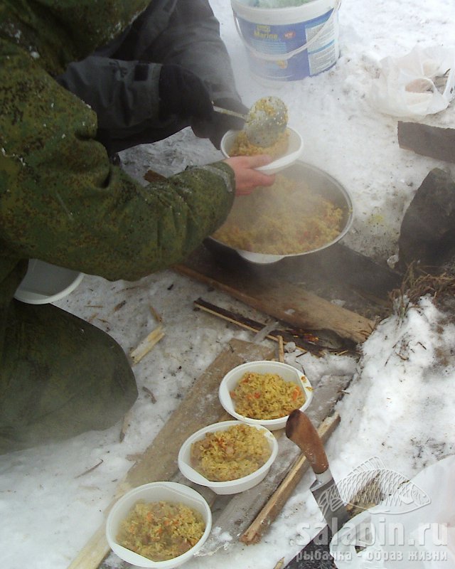 Раздача вкусностей.