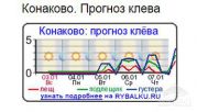 Прогноз клева белоярский свердловская. Прогноз клева в Конаково. Конаково прогноз на 10 дней.
