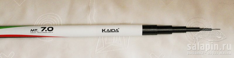 4. Kaida Level Tech, 6,85 м, верхние колена