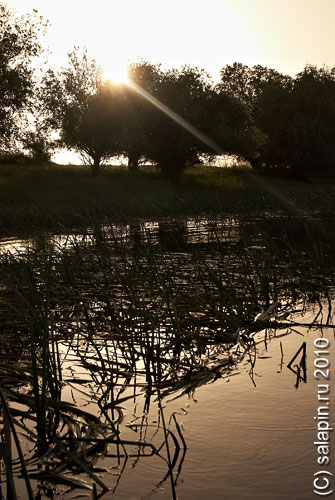 Последний закат на воде