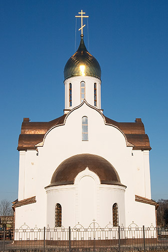 Новая церковь в центре города Балашиха.