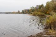 Хмурая осень над Рузским водохранилищем